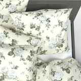 Handmade Luxurious Deluxe Satin Cotton Bedding Set | Paris