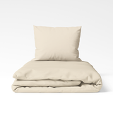 Handgefertigtes Bettwäsche-Set aus Baumwolle | Ecru
