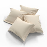 Handgefertigter Kissenbezug aus Baumwolle | Ecru