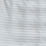 Handgefertigtes luxuriöses Premium gestreifter Satin Baumwoll Bettlaken | Antarctica