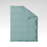 Handgefertigter Bettbezug aus Baumwolle | Blue Surf