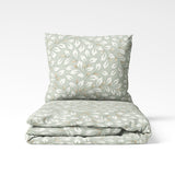 Handgefertigtes Baumwoll-Bettwäsche-Set | Olive Whisper