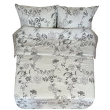 Handgefertigter Baumwoll-Bettbezug | Rosewood