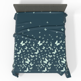 Handgefertigtes luxuriöses Deluxe Satin Baumwoll Bettlaken | Vienna