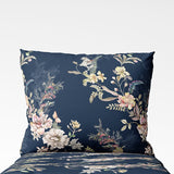 Handgefertigter Baumwoll-Kissenbezug | Midnight Garden