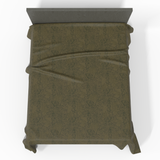 Handgefertigtes luxuriöses Deluxe Satin Baumwoll Bettlaken | New York