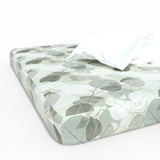 Handgefertigtes luxuriöses Deluxe Satin Baumwoll Spannbettlaken | Copenhagen