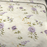 Sewn cotton duvet cover | Petal - Sewn