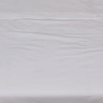 Sewn cotton fitted sheet with elastic | White sand - Drobinė