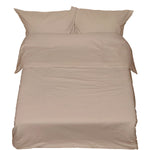 Sewn cotton duvet cover | Frappe - Sewn